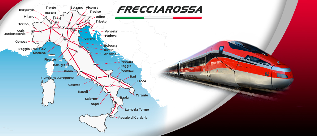 義大利國鐵｜紅箭列車Frecciarossa