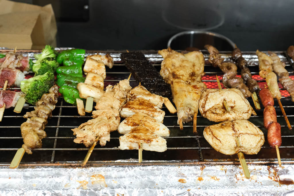 柒串燒逢甲店｜逢甲夜市宵夜推薦｜台中柒串燒，平價串燒逢甲美食，食尚玩家串燒