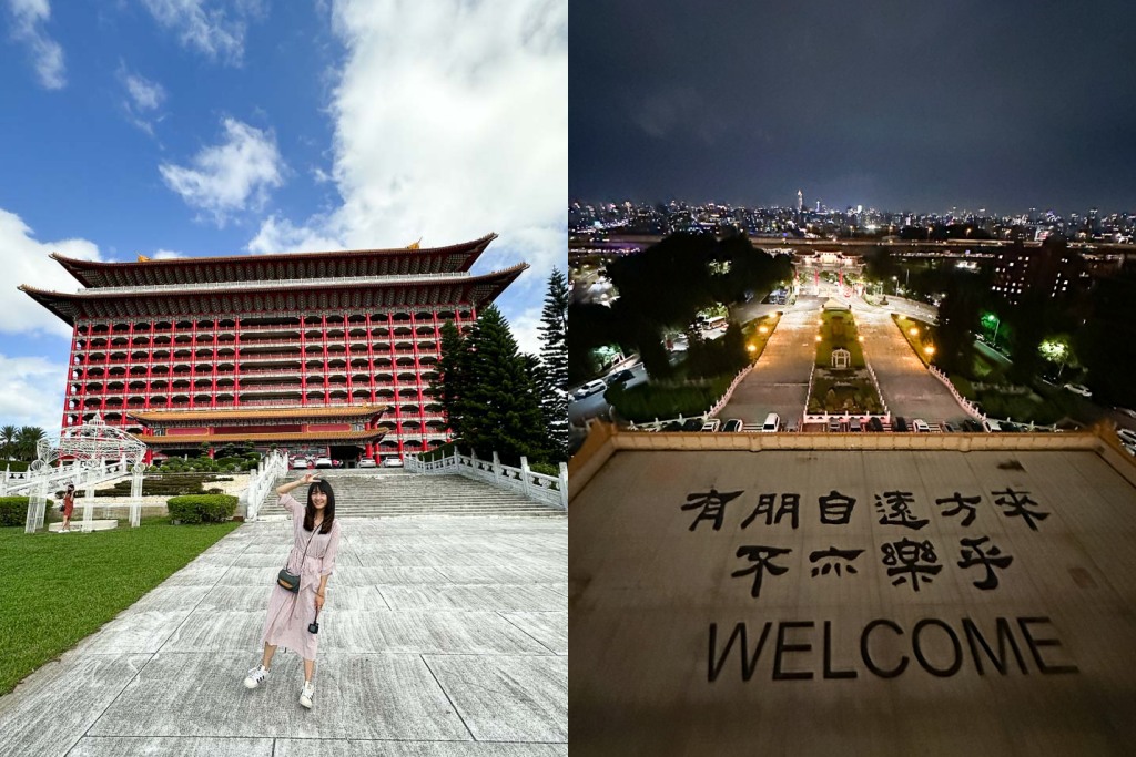 圓山大飯店, 圓山大飯店密道, 圓山大飯店泳池, 台北奧林匹克泳池, 台北住宿, 士林住宿, 圓山飯店機車怎麼騎