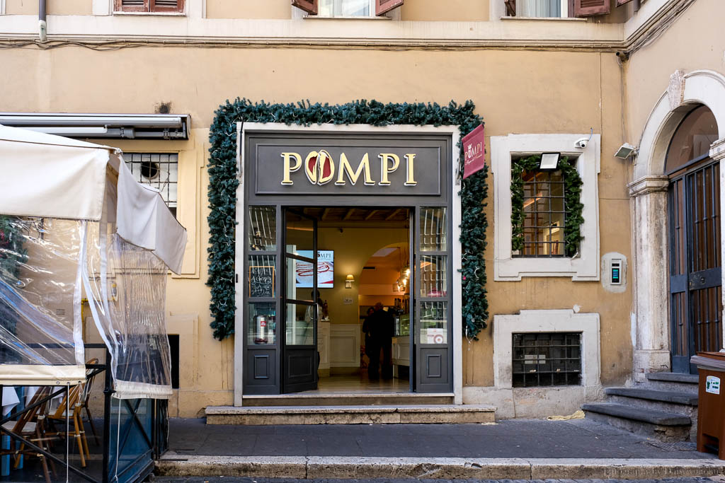 Pompi Tiramisu》羅馬超好吃的知名提拉米蘇，在地開業60年，分店超級多！