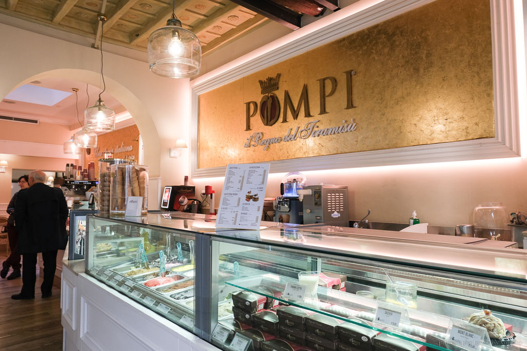 Pompi Tiramisu》羅馬超好吃的知名提拉米蘇，綿密口感，在地開業60年、分店多！