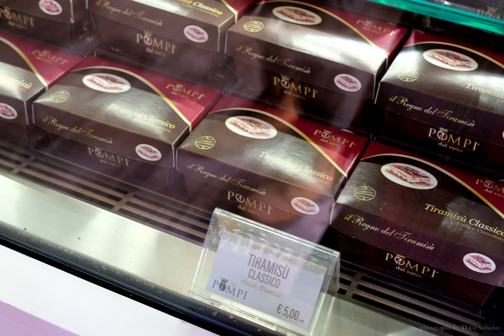 POMPI, 羅馬美食, 羅馬甜點, 羅馬提拉米蘇專賣店, 義大利提拉米蘇, Pompi Tiramisu