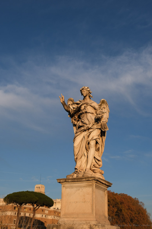 義大利羅馬｜聖天使城堡 Castel Sant'Angelo，台伯河畔羅馬皇帝哈德良陵寢