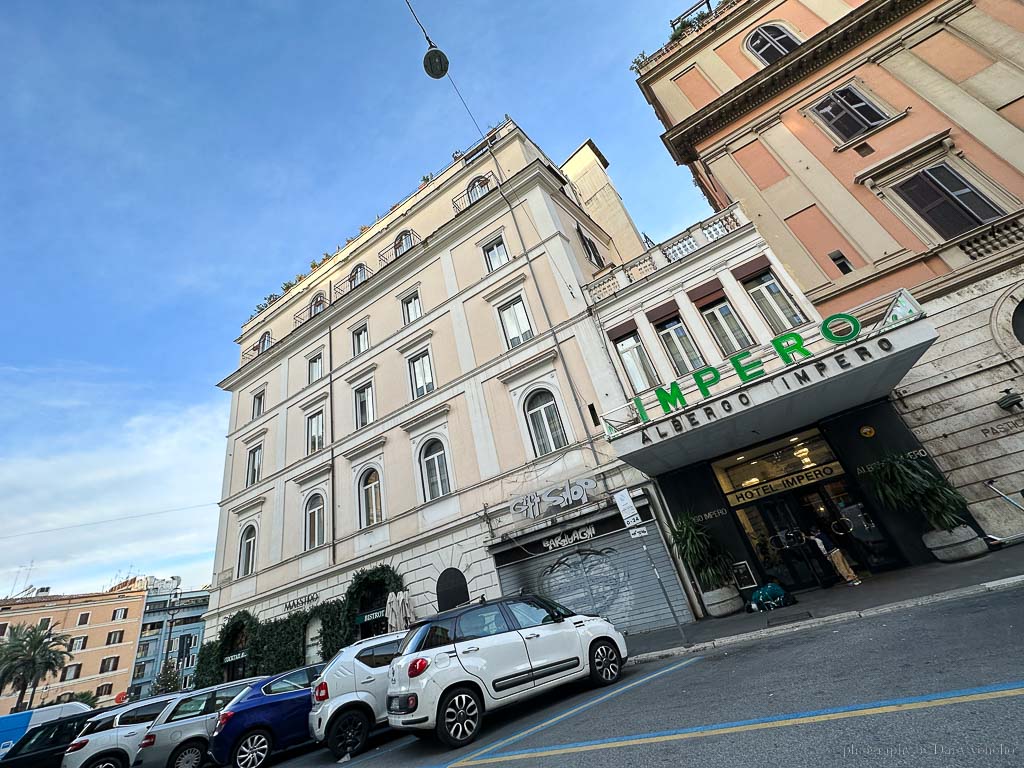 Hotel Impero 位在羅馬 Termini 車站附近