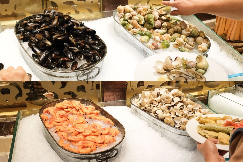 澳門倫敦人自助餐｜喜來登盛宴 Feast「惹味敲海鮮」手抓海鮮：龍蝦、蟹腳、麵包蟹
