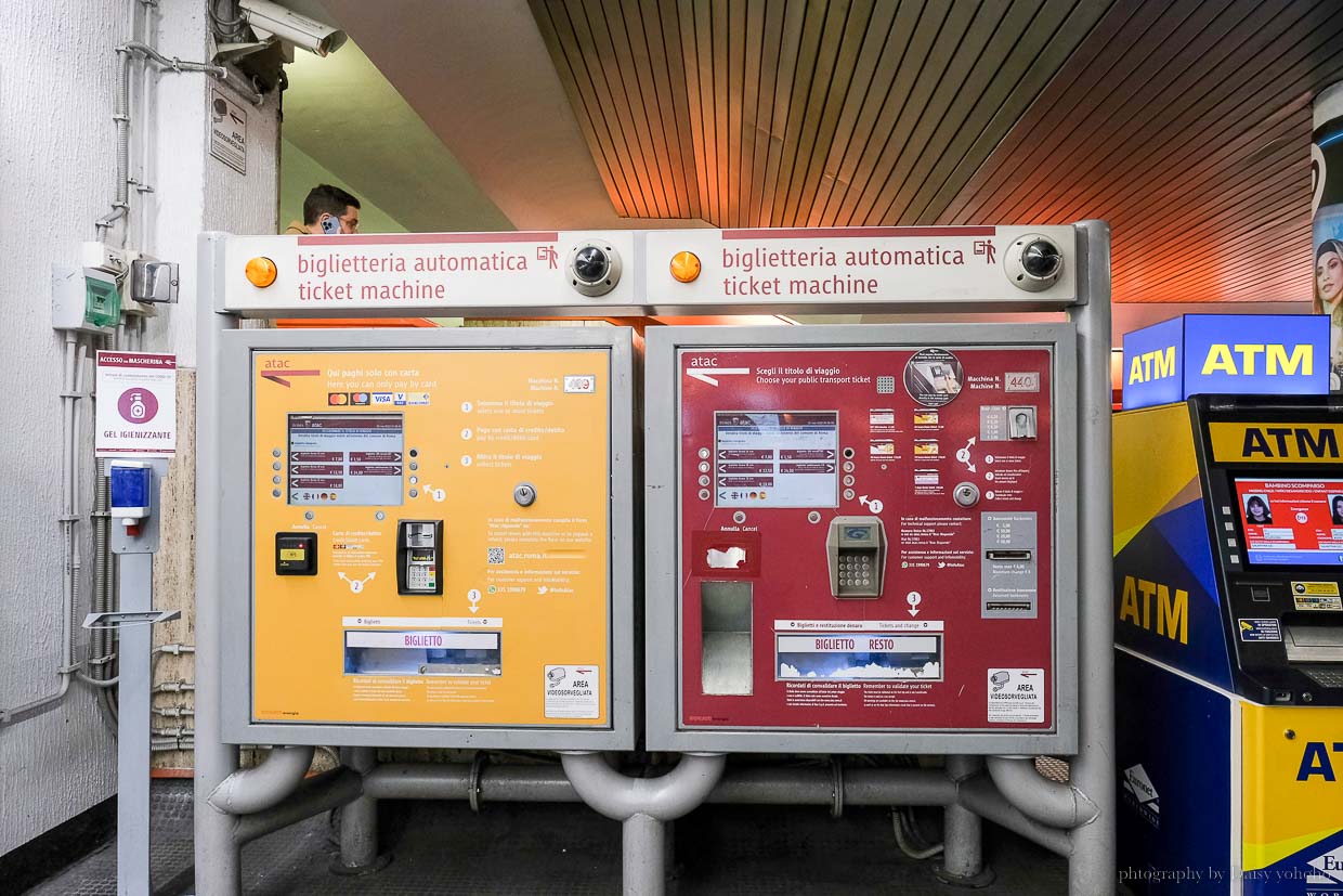 羅馬地鐵》如何購買車票及搭乘方式說明，搭乘羅馬地鐵安全嗎？主要景點在哪？