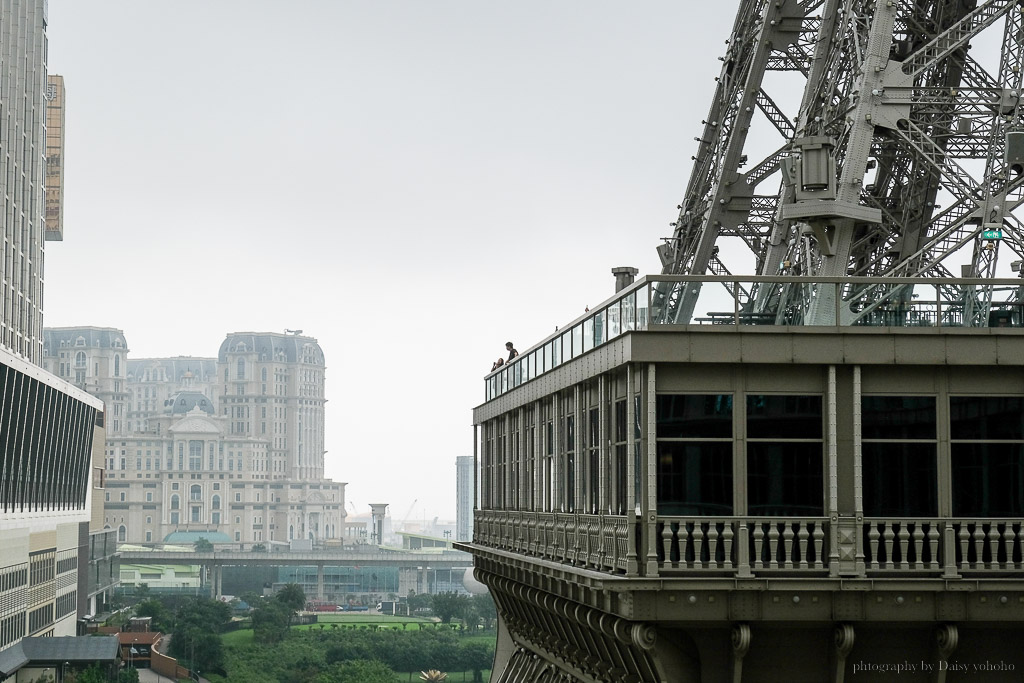 澳門巴黎人酒店．艾菲爾鐵塔豪華客房（鐵塔景觀），讓人一秒到法國巴黎！