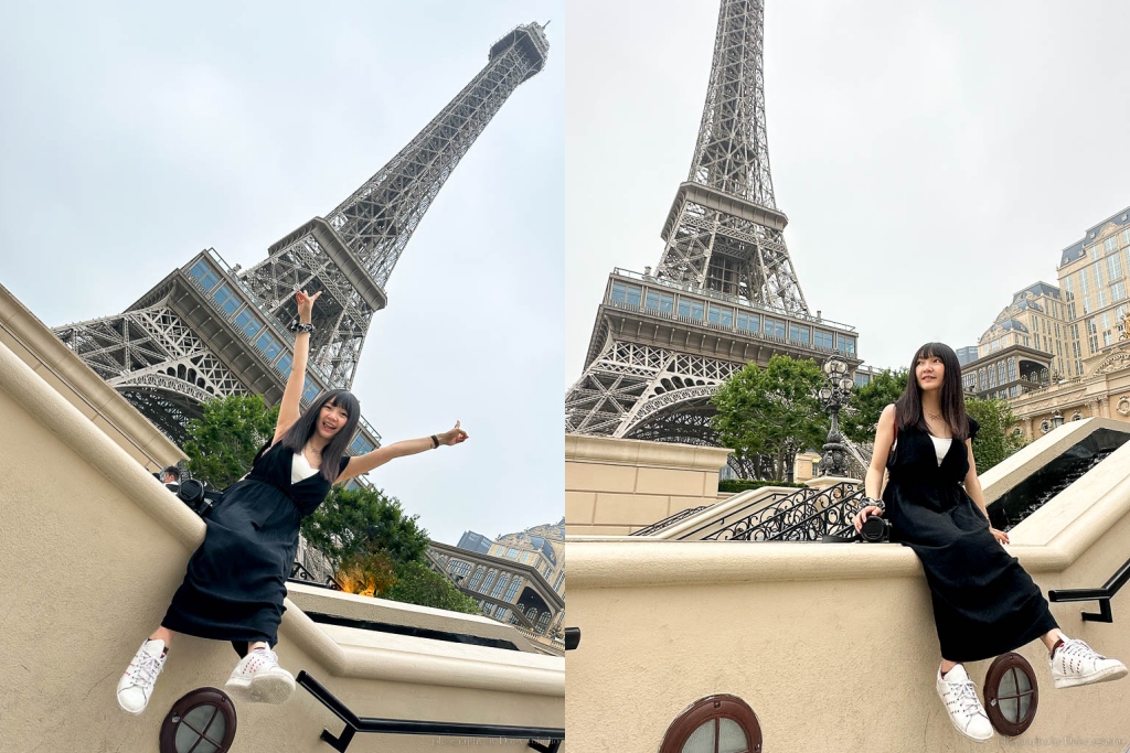 澳門巴黎鐵塔、澳門艾菲爾鐵塔拍攝角度，澳門景點推薦