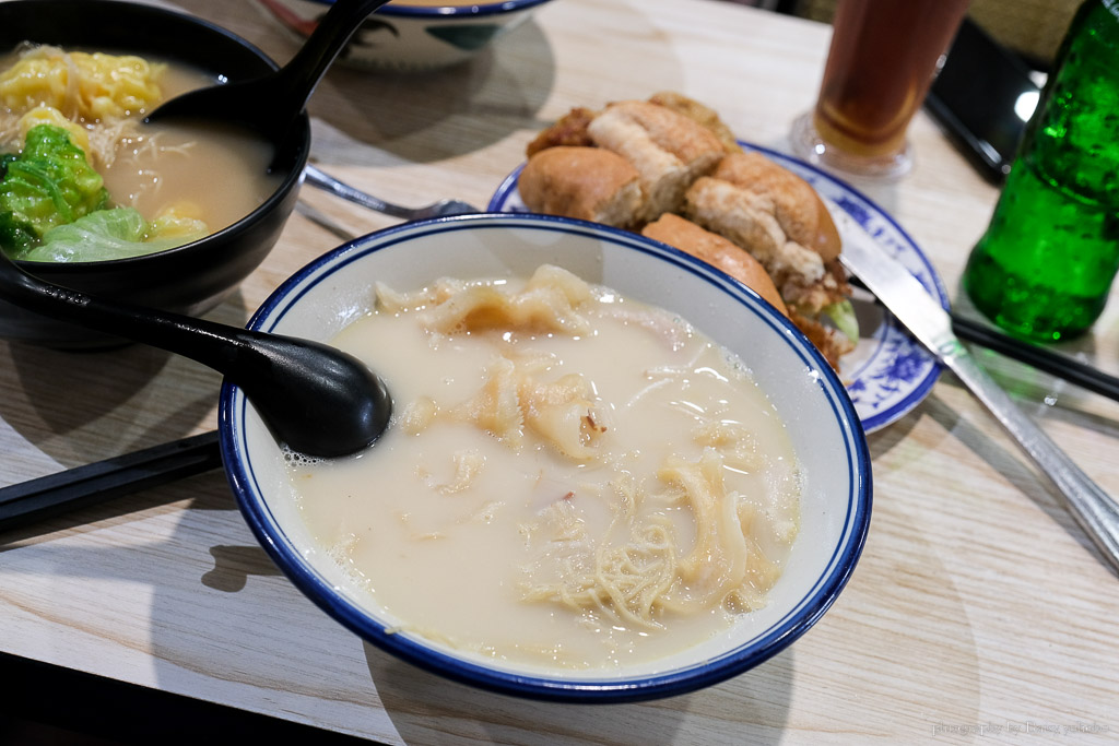 澳門路環人氣美食》路環碼頭麵館，招牌魚翅湯麵，十分濃郁好喝的上湯！