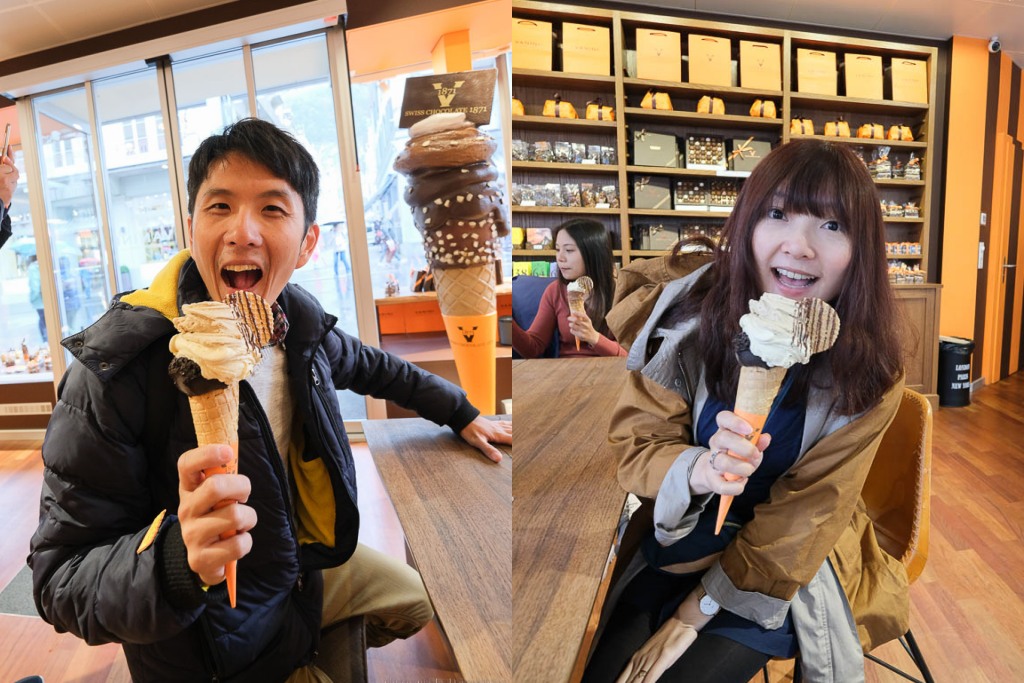 茵特拉肯 Vanini Swiss Chocolate 1871》頂級巧克力店的超美味冰淇淋 Gelato！