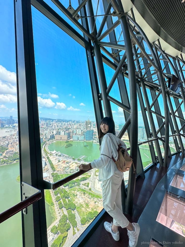 澳門觀光塔, 澳門塔, 澳門旅遊塔, 澳門塔空中漫步, 澳門旅遊塔Sky Walk, 笨豬跳, 澳門必玩, 澳門觀光塔門票