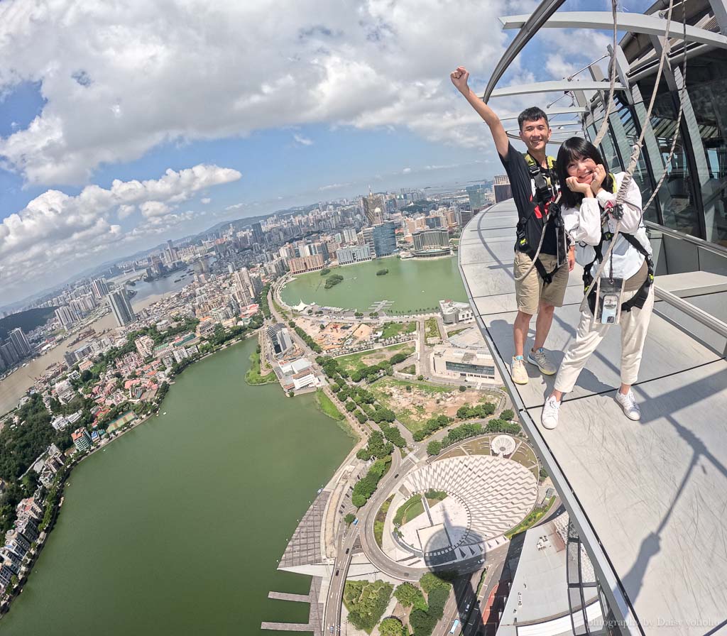 澳門觀光塔, 澳門塔, 澳門旅遊塔, 澳門塔空中漫步, 澳門旅遊塔Sky Walk, 笨豬跳, 澳門必玩, 澳門觀光塔門票