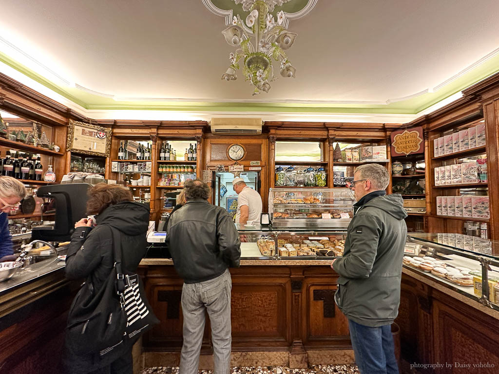 Pasticceria Rizzardini, 威尼斯咖啡館, 威尼斯百年咖啡館, 威尼斯甜點店, 威尼斯甜點, 威尼斯早餐, 威尼斯下午茶, 威尼斯美食