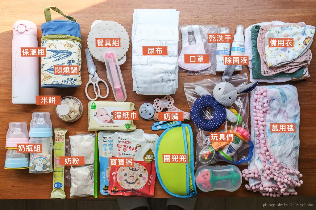 媽媽包裝什麼？外出媽媽包必備物品9M寶寶
