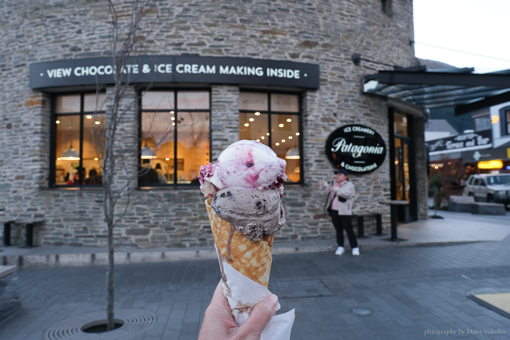 皇后鎮 Patagonia gelato 湖景冰淇淋店