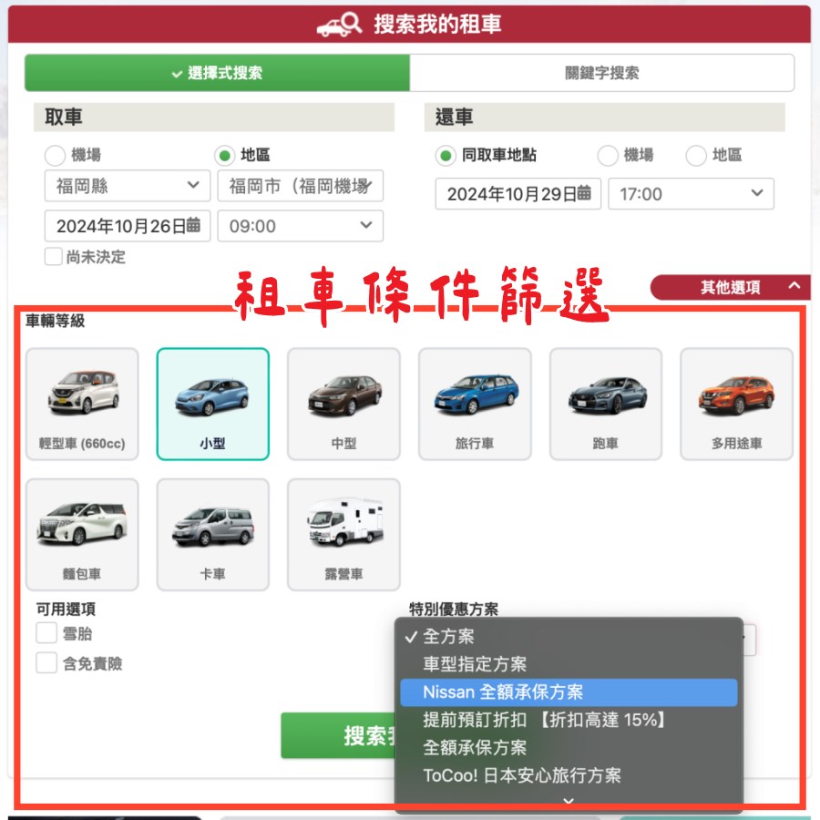 ToCoo 日本租車攻略, 日本租車費用, 日本租車注意事項, 日本自駕