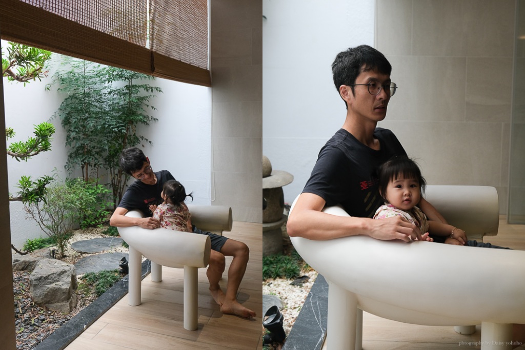 朵茉行館｜親子友善和式套房，帶寶寶入住台中豪宅式汽車旅館，KTV、大浴池、按摩椅！