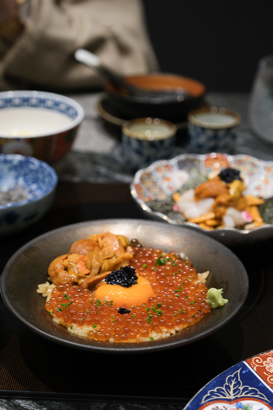 橋山壽喜燒｜台北高級料理餐廳，約會紀念日餐廳推薦｜台北大安區｜雲丹海膽