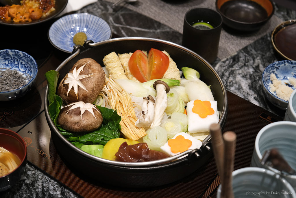 橋山壽喜燒｜台北高級料理餐廳，約會紀念日餐廳推薦｜台北大安區｜雲丹海膽