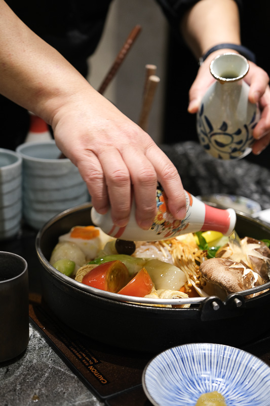 橋山壽喜燒｜台北高級料理餐廳，約會紀念日餐廳推薦｜台北大安區｜雲丹海膽