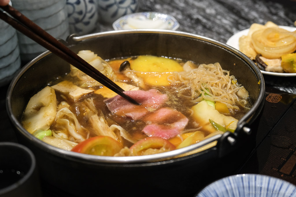 橋山壽喜燒｜台北高級料理餐廳，約會紀念日餐廳推薦｜台北大安區｜雲丹海膽