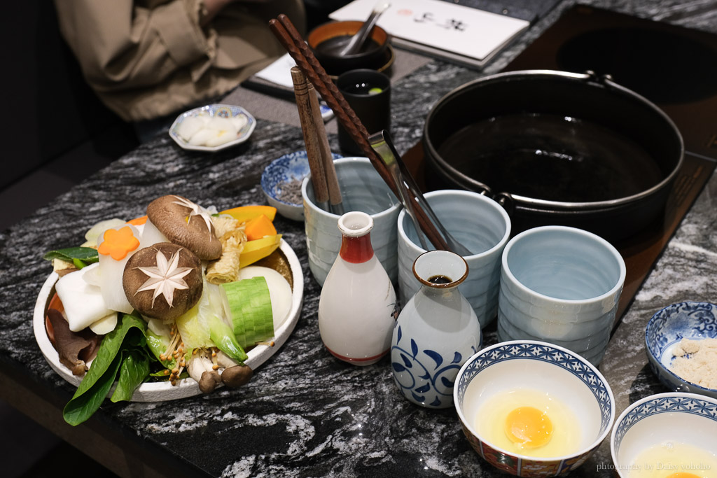橋山壽喜燒｜台北高級料理餐廳，約會紀念日餐廳推薦｜台北大安區｜雲丹海膽