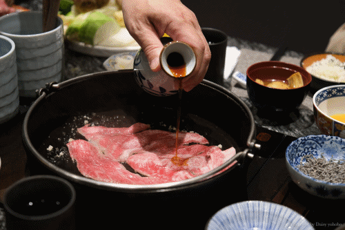 橋山壽喜燒｜台北高級料理餐廳，約會紀念日餐廳推薦｜台北大安區｜雲丹海膽