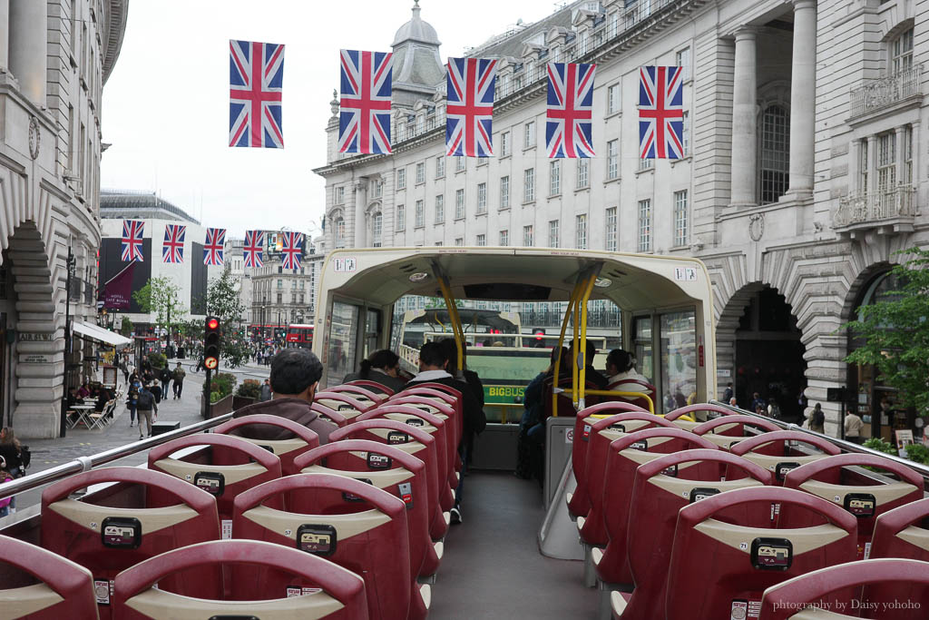 Big Bus Tours London, 倫敦隨上隨下觀光巴士, 倫敦自由行推薦