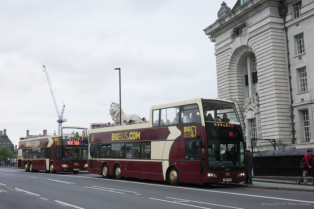 Big Bus Tours London, 倫敦隨上隨下觀光巴士, 倫敦自由行推薦