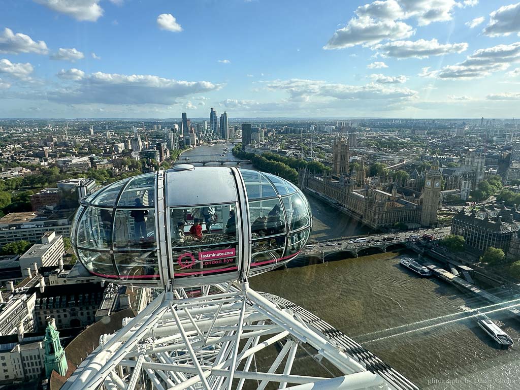 London Eye 倫敦眼摩天輪｜London Pass 免費景點（需預約）