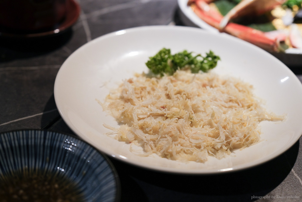 二本松涮涮鍋松葉蟹五吃，大安區美食，台北高級餐廳頂級鍋物