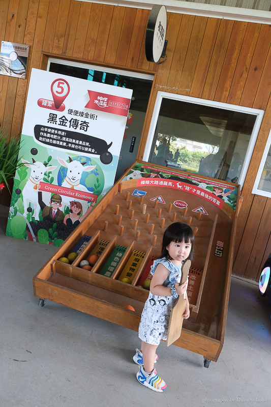 高雄橋頭親子景點「水流莊牧場」餵小羊、吃羊奶冰淇淋《羊奶失竊案》實境解謎好好玩！