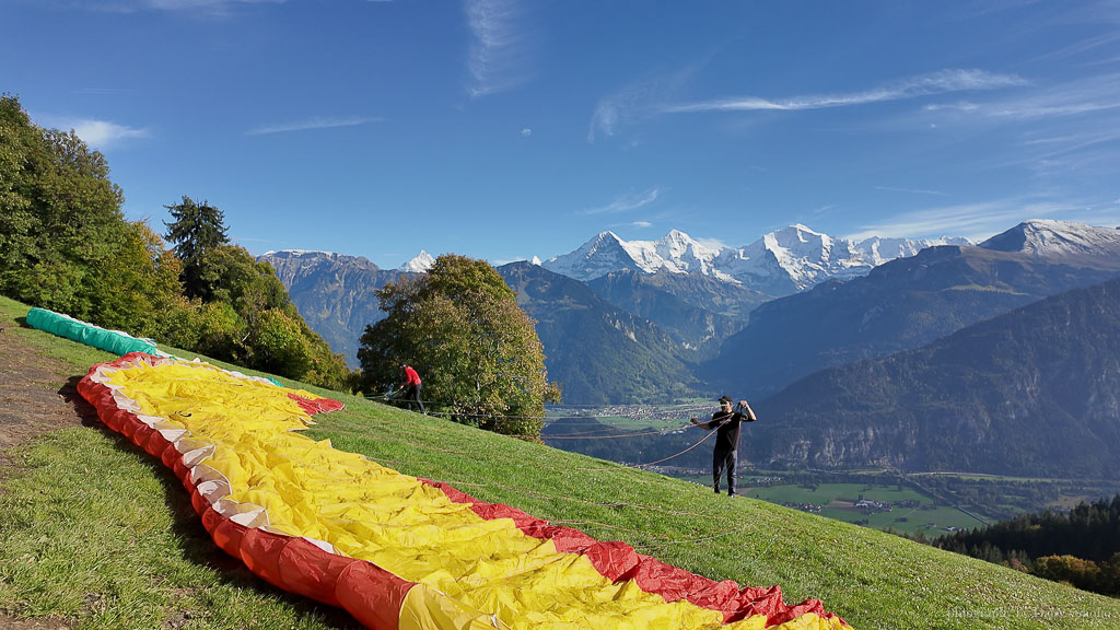 因特拉肯飛行傘推薦|Paragliding Interlaken