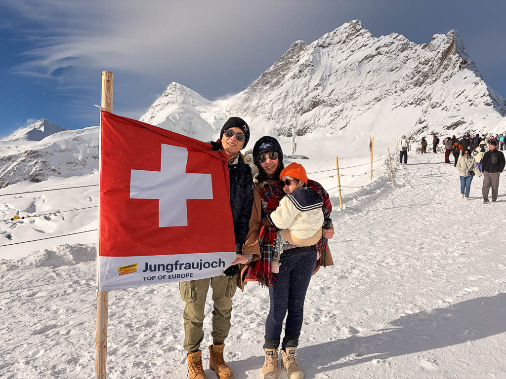 帶小孩去瑞士｜登頂少女峰 Jungfraujoch