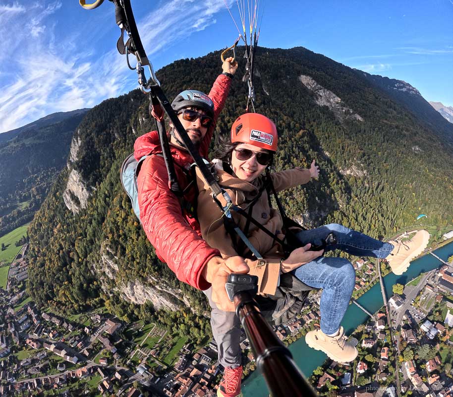 因特拉肯飛行傘推薦|Paragliding Interlaken