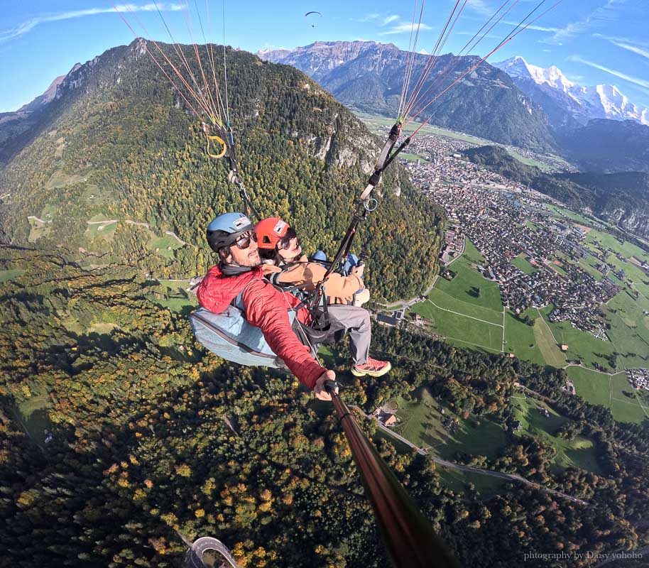 因特拉肯飛行傘推薦|Paragliding Interlaken