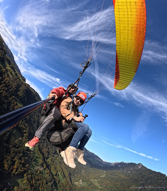因特拉肯飛行傘推薦|Paragliding Interlaken