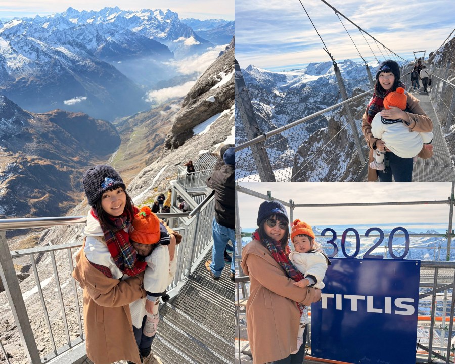 帶小孩遊瑞士 鐵力士山