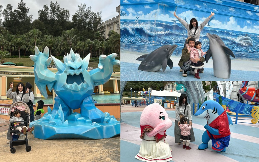 花蓮遠雄海洋公園2天1夜｜藍鯨艙海景露營車，海洋夜未眠升級版，住在樂園裡，走出門就可以看海！