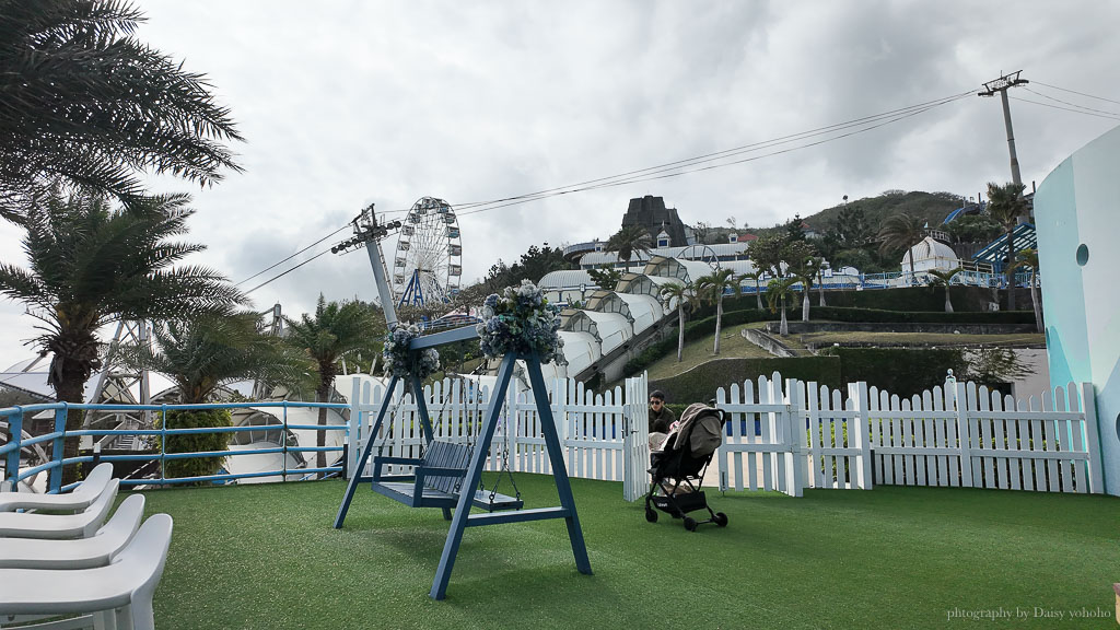 花蓮遠雄海洋公園露營車｜藍鯨艙海景露營車，海洋夜未眠升級版