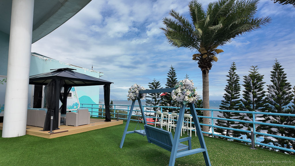 花蓮遠雄海洋公園露營車｜藍鯨艙海景露營車，海洋夜未眠升級版