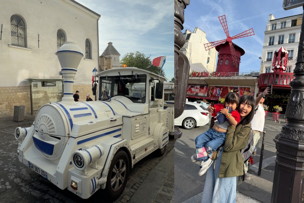 巴黎自由行|蒙馬特小火車