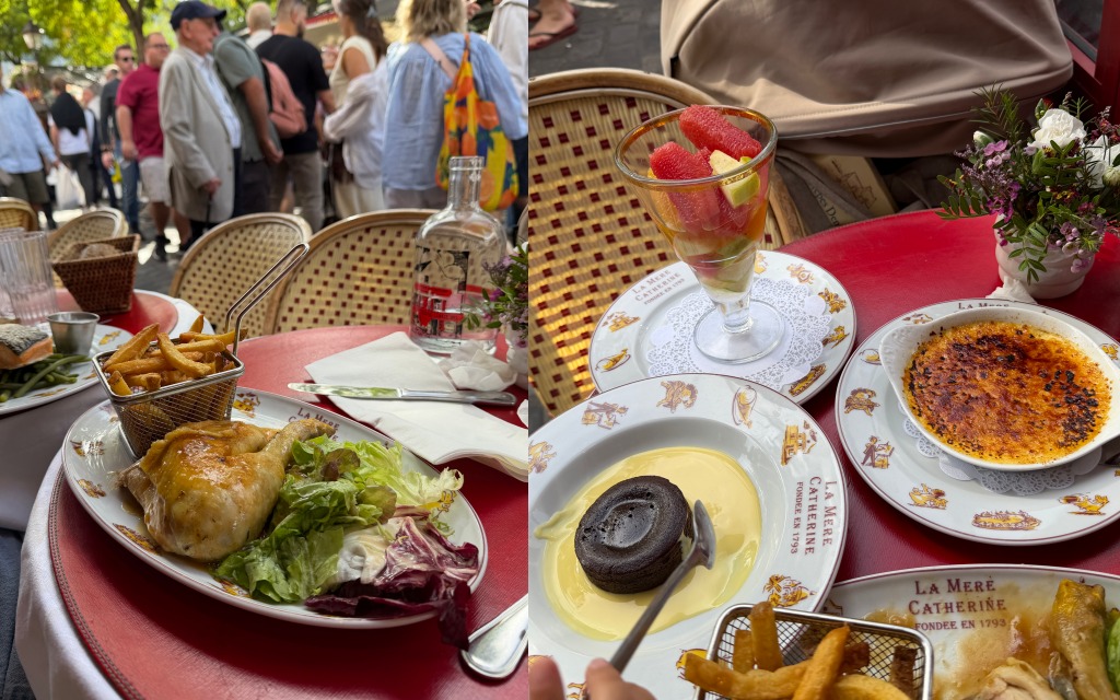 巴黎蒙馬特美食餐廳La Mere Catherine